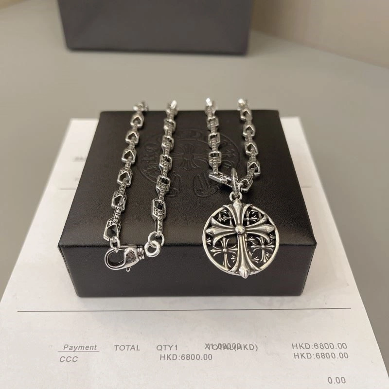 Stretchable Chrome Hearts Necklaces 238695