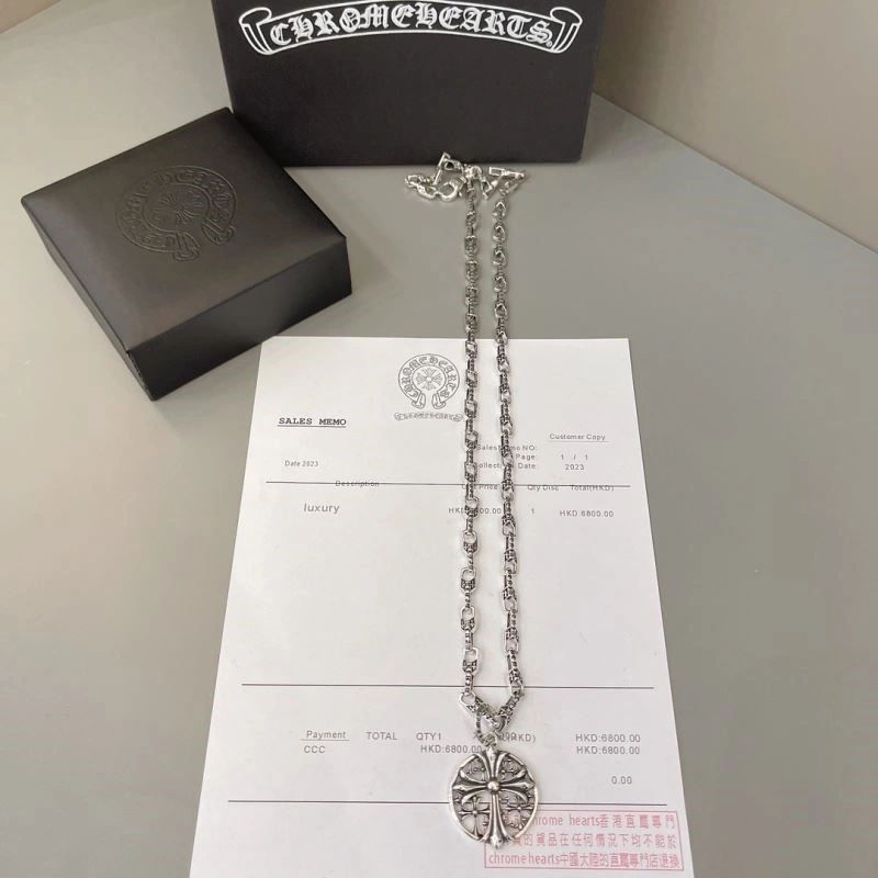 Stretchable Chrome Hearts Necklaces 238695