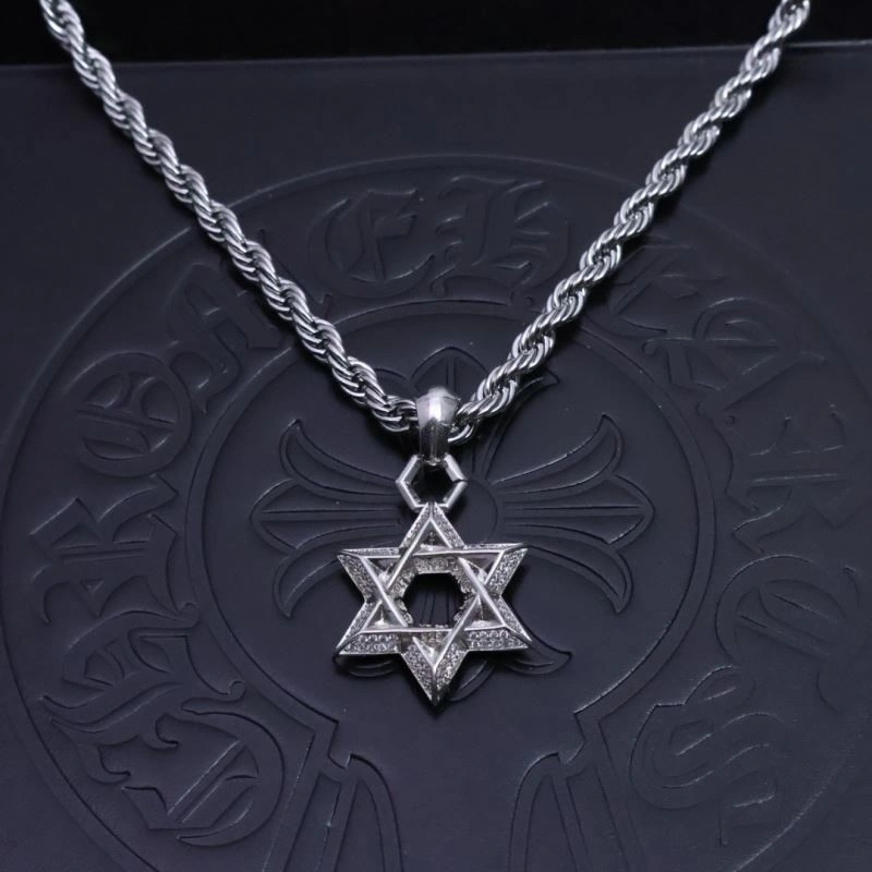 Flexible Chrome Hearts Necklaces 238629