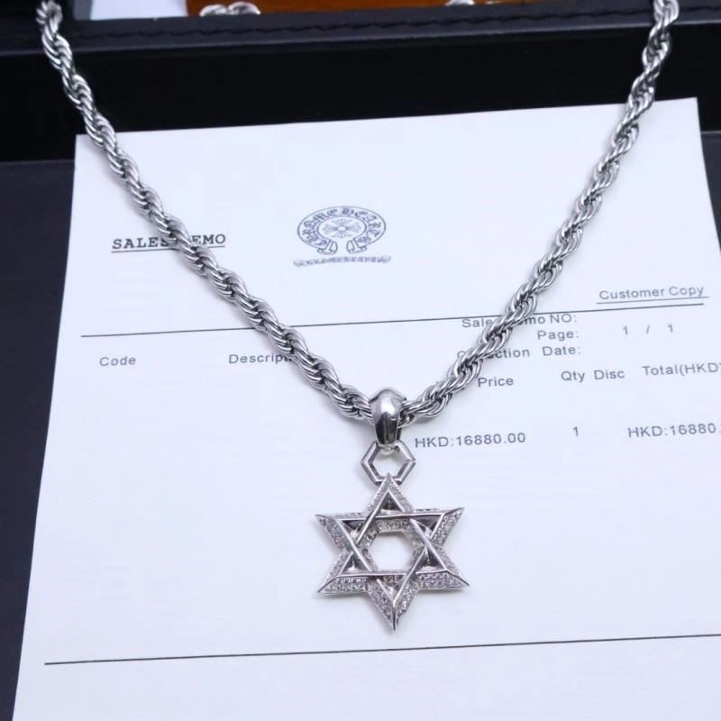 Flexible Chrome Hearts Necklaces 238629
