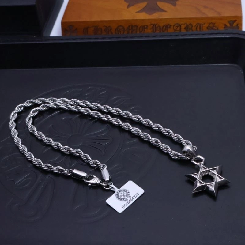 Flexible Chrome Hearts Necklaces 238629