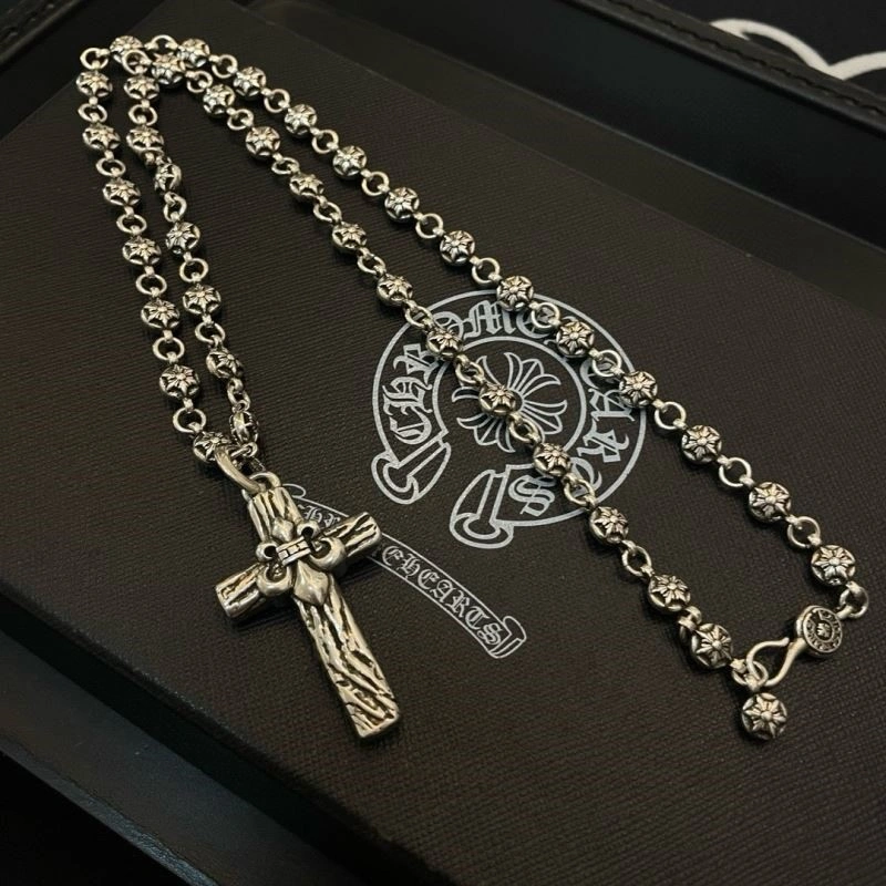 WaterResistant Chrome Hearts Necklaces 238578