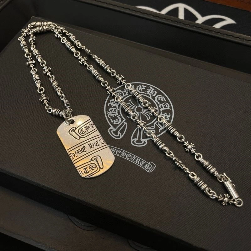 Seasonal Chrome Hearts Necklaces 238595