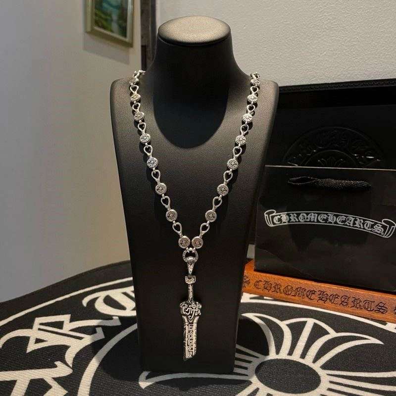 Compact Chrome Hearts Necklaces 238554
