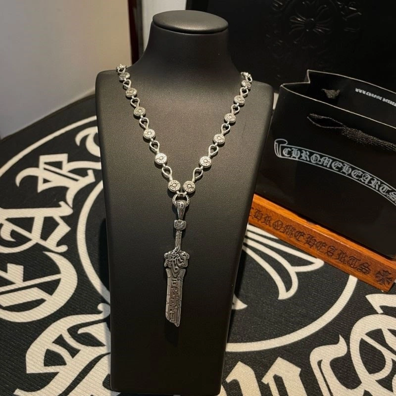 Compact Chrome Hearts Necklaces 238554