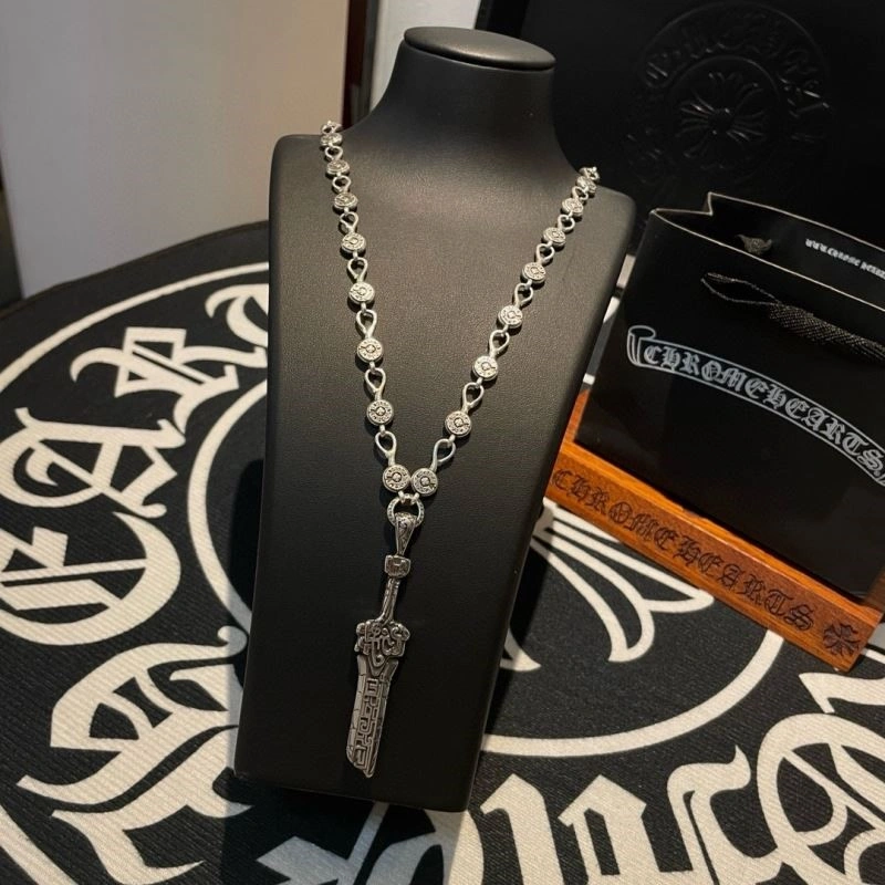Compact Chrome Hearts Necklaces 238554