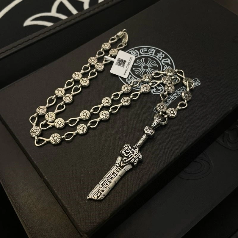 Compact Chrome Hearts Necklaces 238554