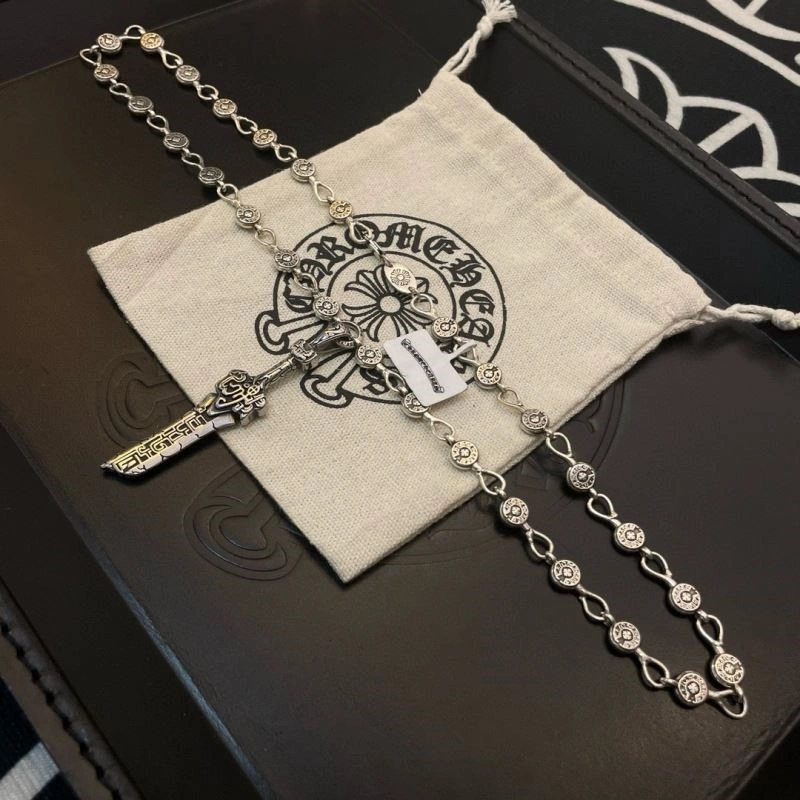 Compact Chrome Hearts Necklaces 238554