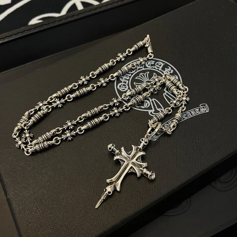 Sleek Chrome Hearts Necklaces 238536