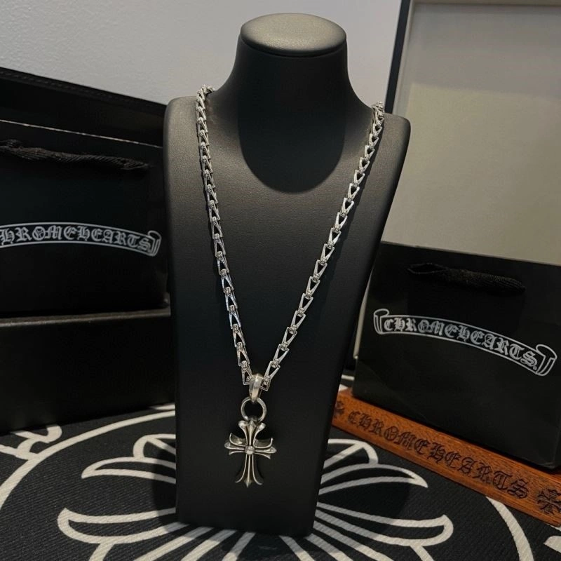 Comfortable Chrome Hearts Necklaces 238529