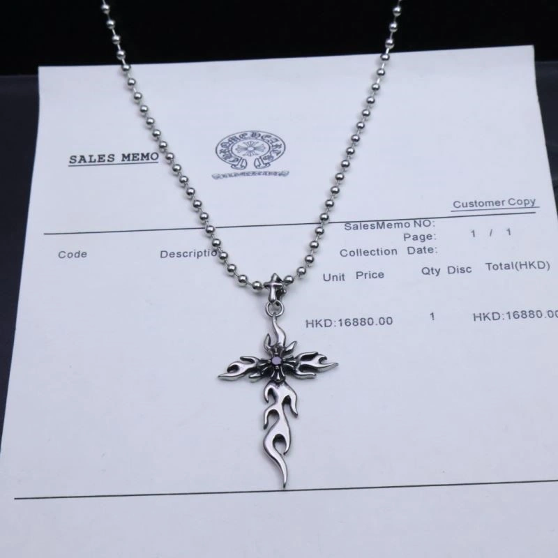 WaterResistant Chrome Hearts Necklaces 238527