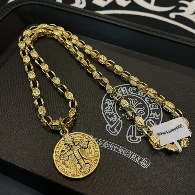 Sleek Chrome Hearts Necklaces 238508