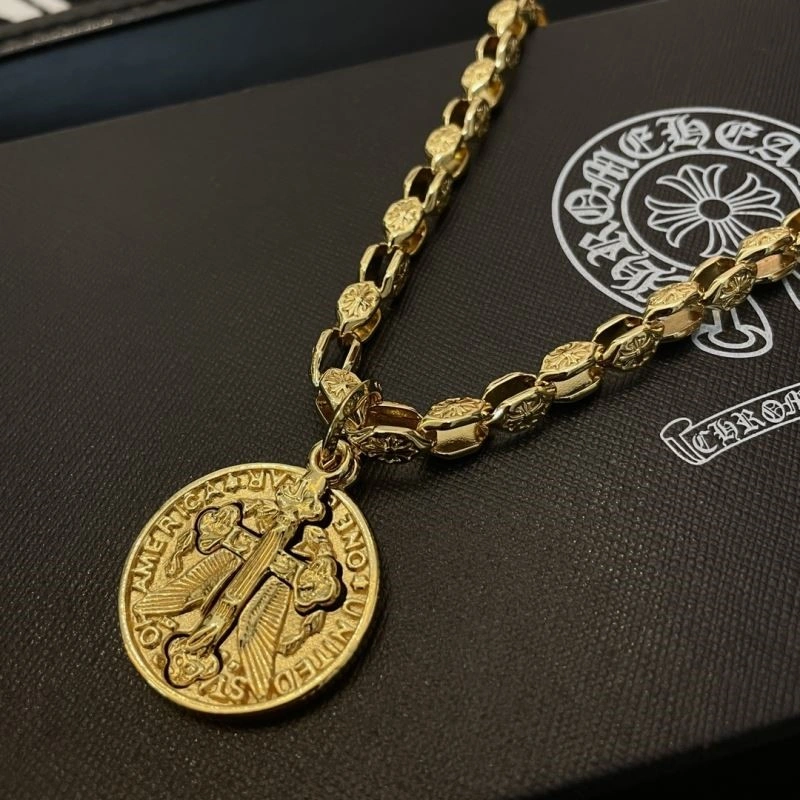 Sleek Chrome Hearts Necklaces 238508