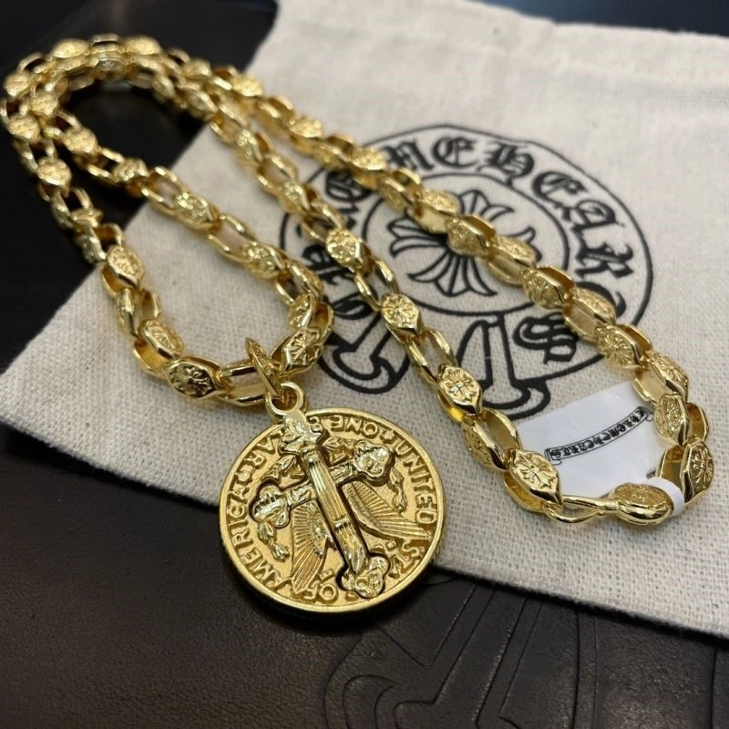 Sleek Chrome Hearts Necklaces 238508