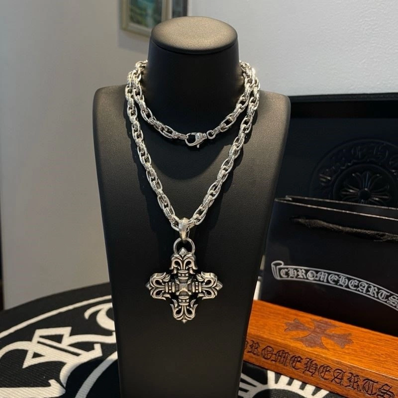 Upgraded Chrome Hearts Necklaces 238518