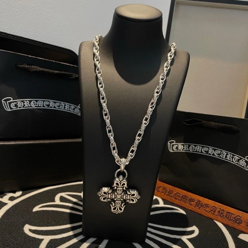 Upgraded Chrome Hearts Necklaces 238518