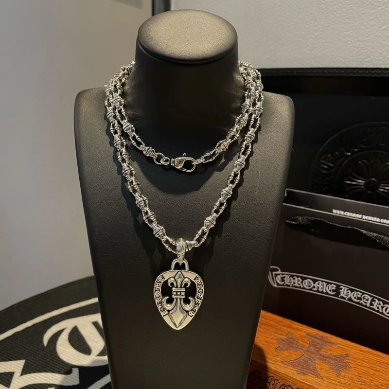 ZipUp Chrome Hearts Necklaces 238489