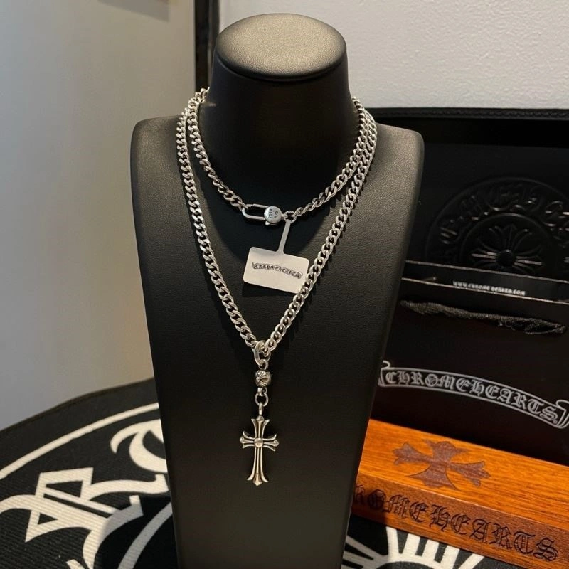 HighQuality Chrome Hearts Necklaces 238471
