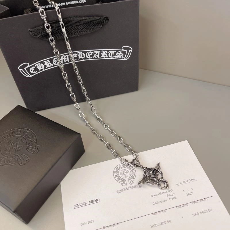 Minimalist Chrome Hearts Necklaces 238470