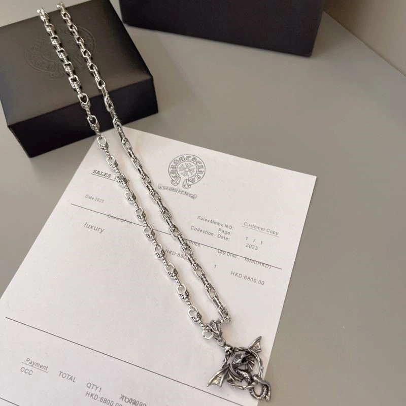 Minimalist Chrome Hearts Necklaces 238470