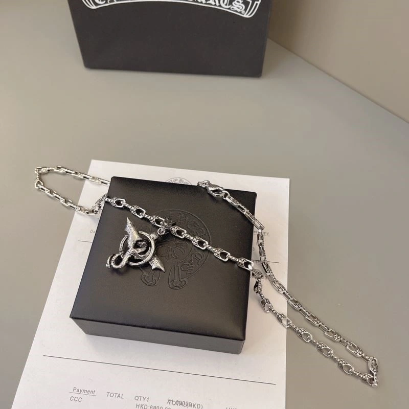 Minimalist Chrome Hearts Necklaces 238470