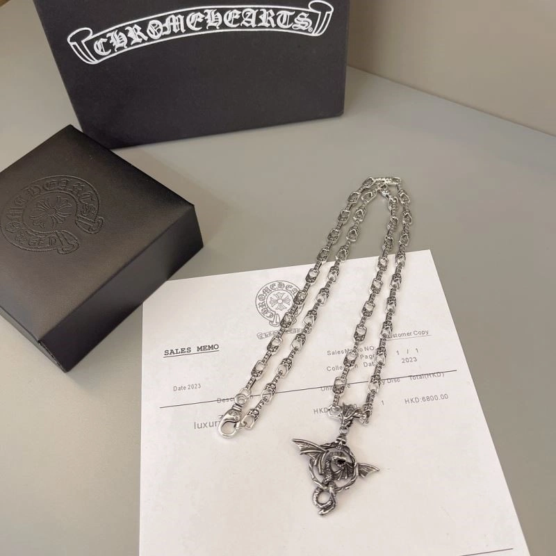 Minimalist Chrome Hearts Necklaces 238470