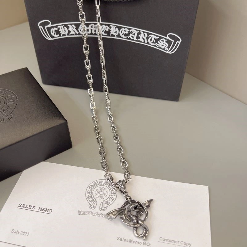Minimalist Chrome Hearts Necklaces 238470