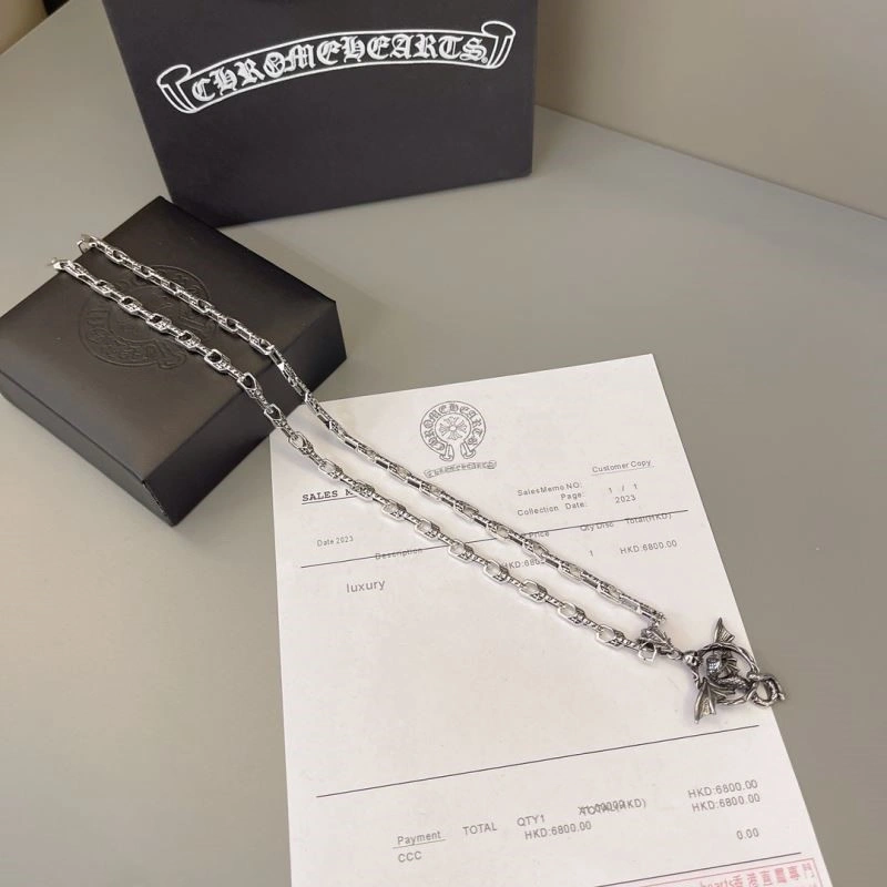 Minimalist Chrome Hearts Necklaces 238470