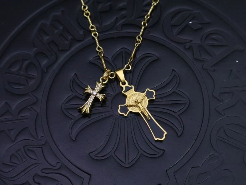 Flexible Chrome Hearts Necklaces 238427