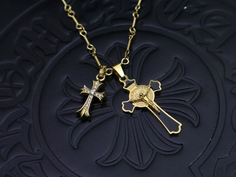 Flexible Chrome Hearts Necklaces 238427