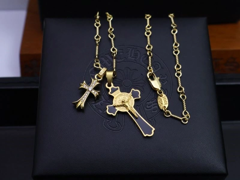 Flexible Chrome Hearts Necklaces 238427