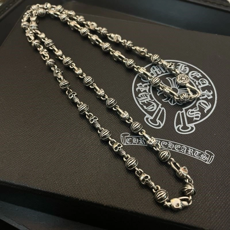 Refined Chrome Hearts Necklaces 238423