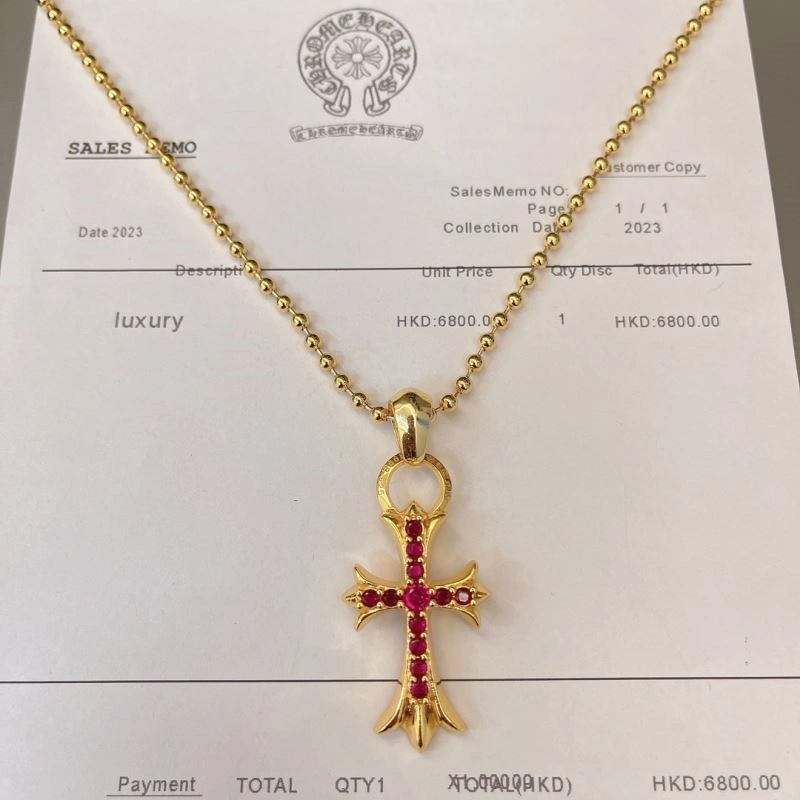 Thermal Chrome Hearts Necklaces 238023
