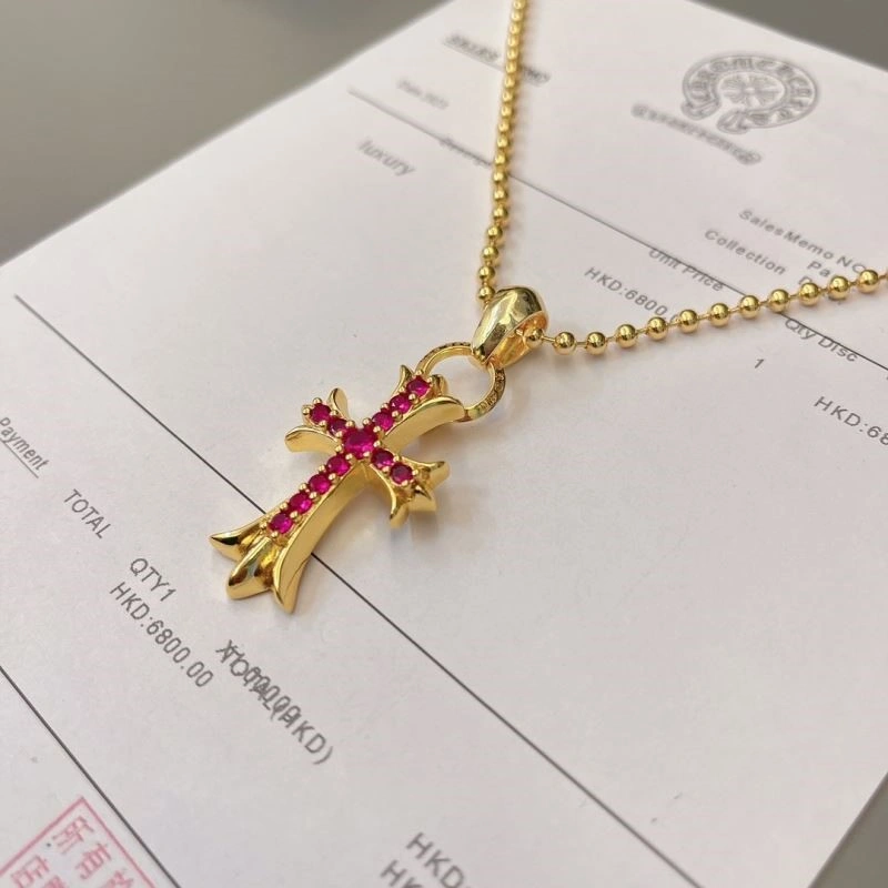 Thermal Chrome Hearts Necklaces 238023