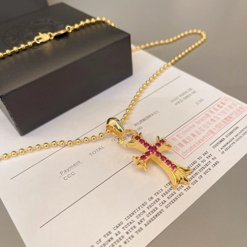 Thermal Chrome Hearts Necklaces 238023