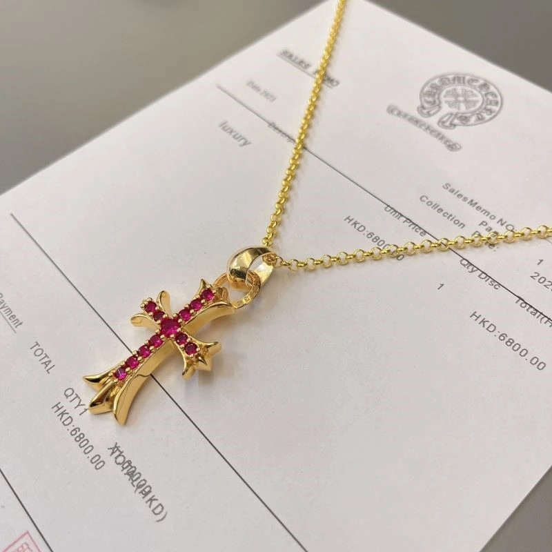 Thermal Chrome Hearts Necklaces 238023