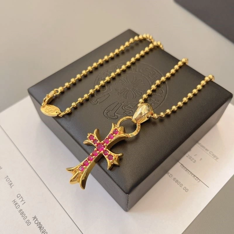 Thermal Chrome Hearts Necklaces 238023