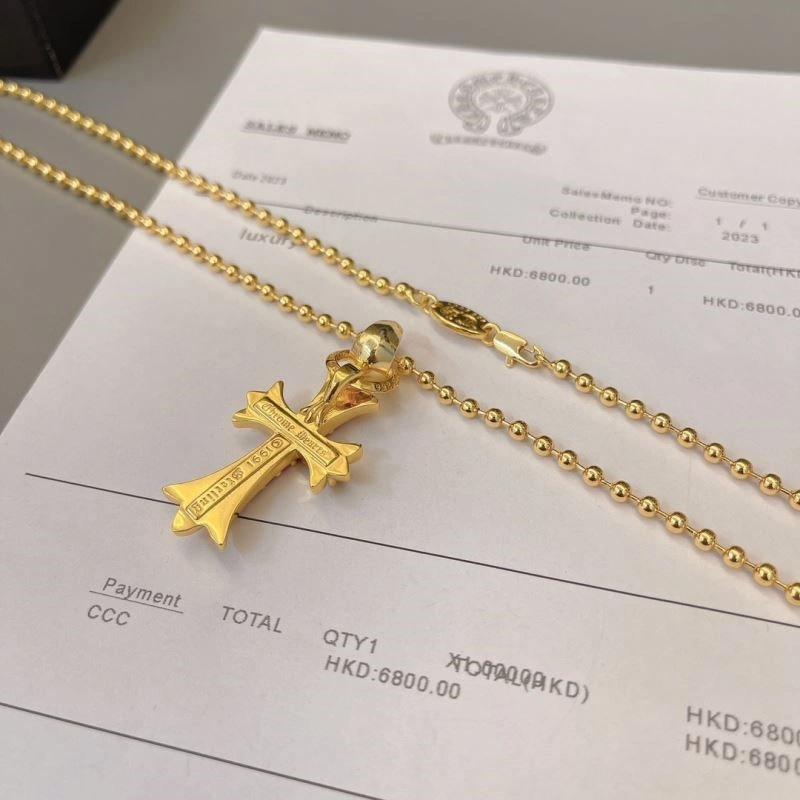 Thermal Chrome Hearts Necklaces 238023