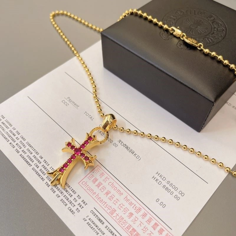 Thermal Chrome Hearts Necklaces 238023