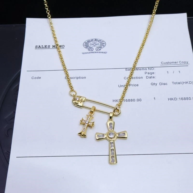Comfortable Chrome Hearts Necklaces 237995