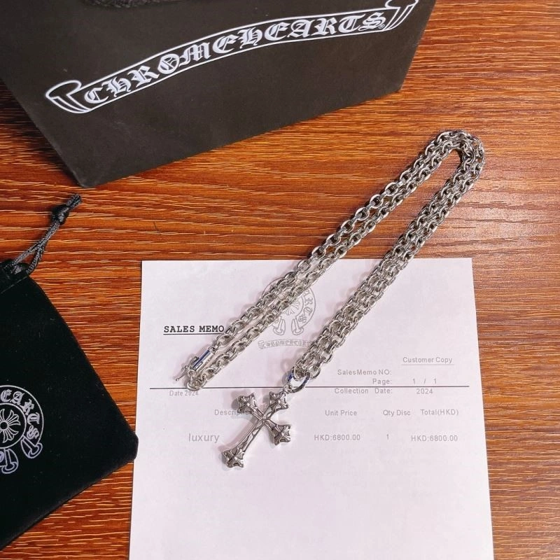 SmoothTexture Chrome Hearts Necklaces 238000