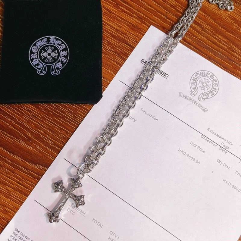 SmoothTexture Chrome Hearts Necklaces 238000
