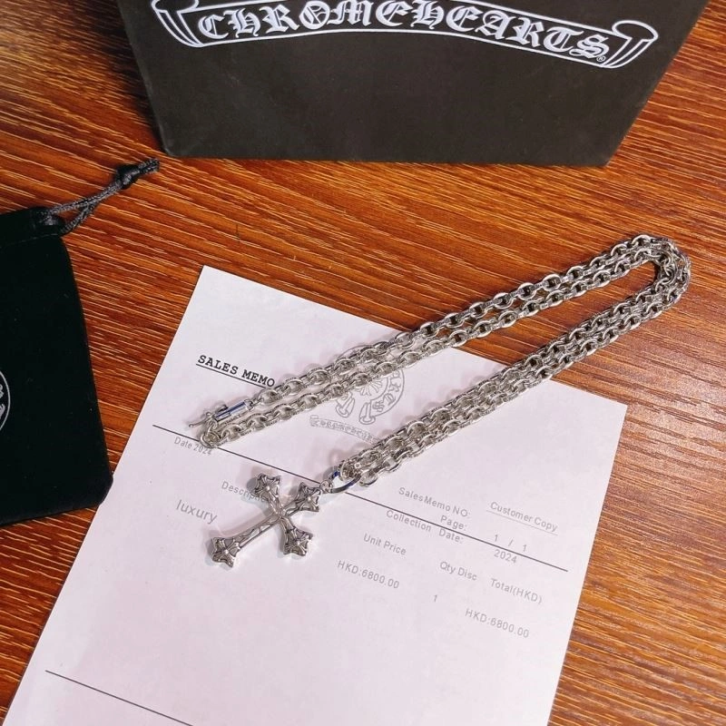 SmoothTexture Chrome Hearts Necklaces 238000