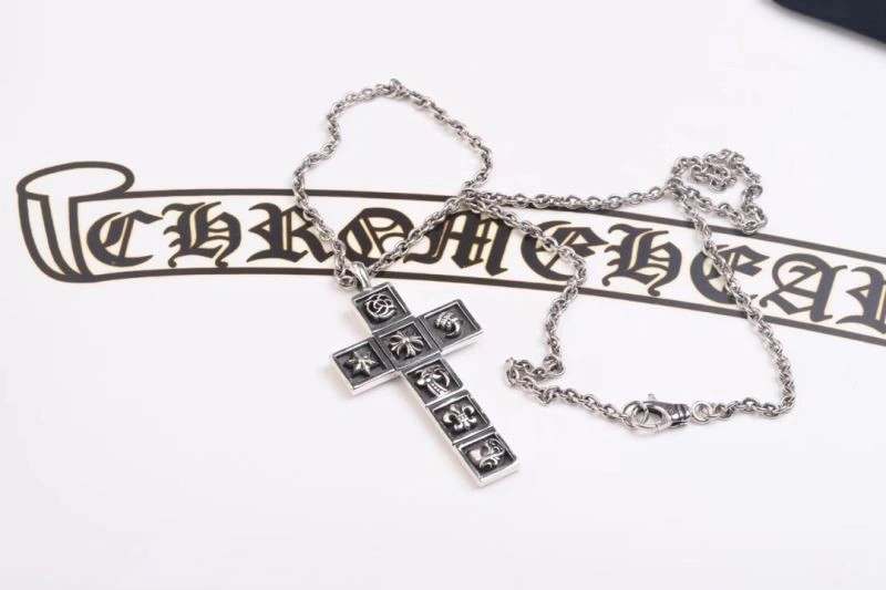 SmoothTexture Chrome Hearts Necklaces 237986