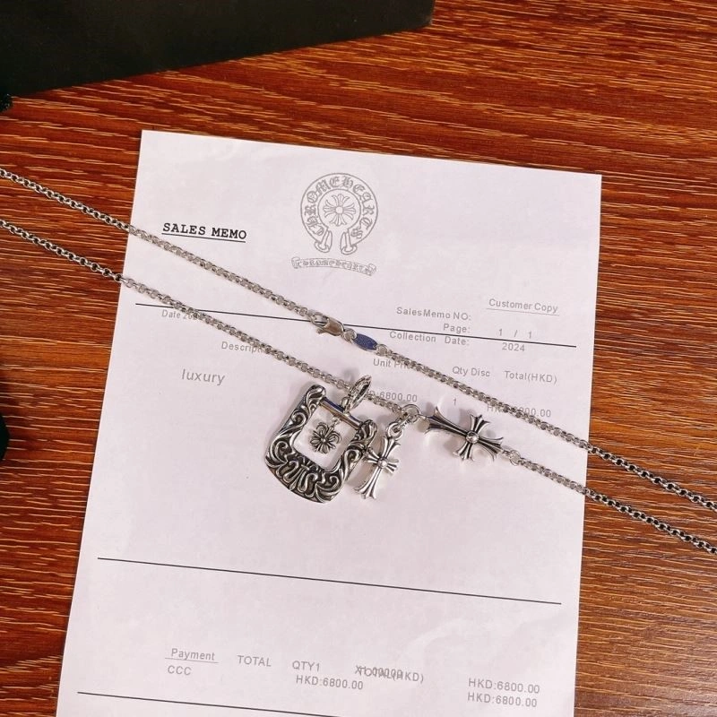 Supportive Chrome Hearts Necklaces 237982