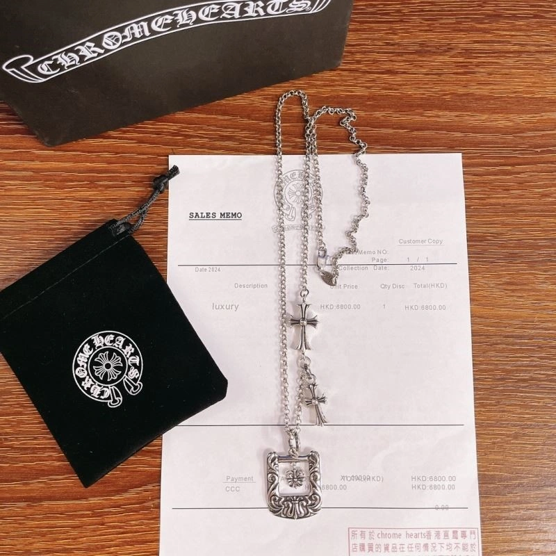 Supportive Chrome Hearts Necklaces 237982