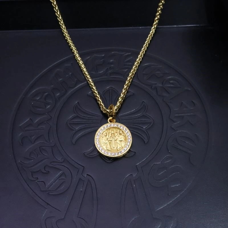 Cozy Chrome Hearts Necklaces 237963