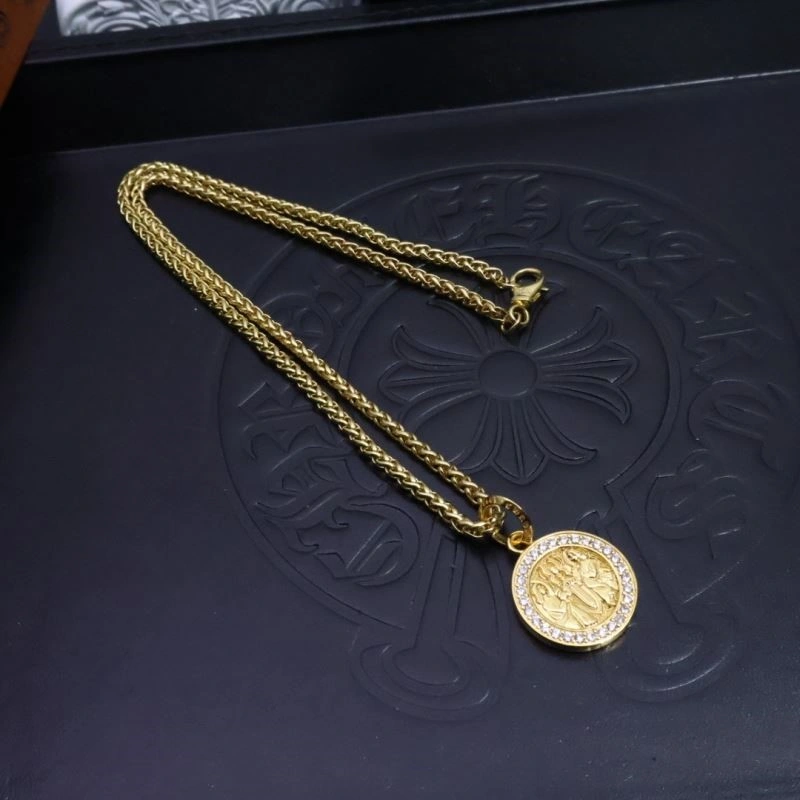 Cozy Chrome Hearts Necklaces 237963