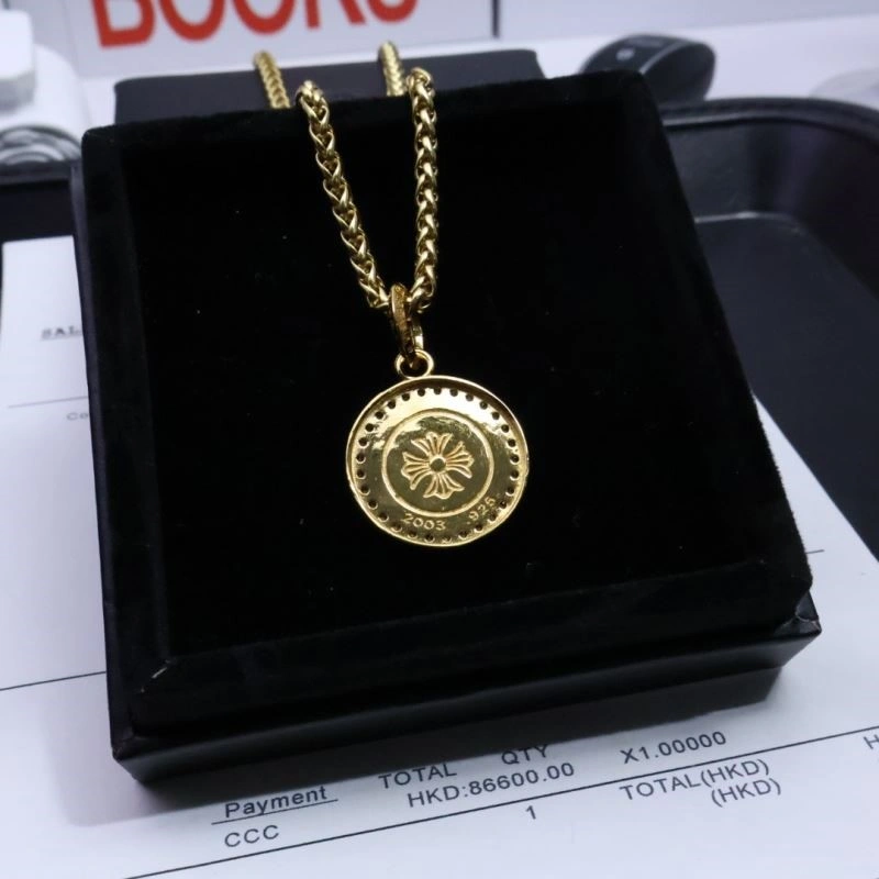 Cozy Chrome Hearts Necklaces 237963