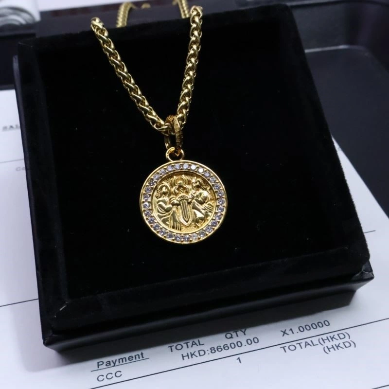Cozy Chrome Hearts Necklaces 237963